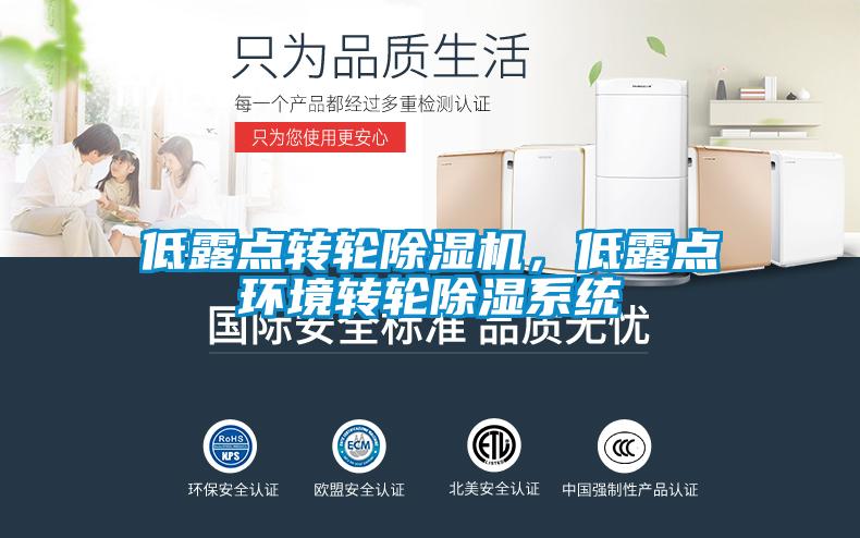 低露點轉輪除濕機，低露點環境轉輪除濕系統