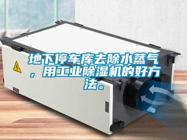 地下停車庫去除水蒸氣，用工業除濕機的好方法。