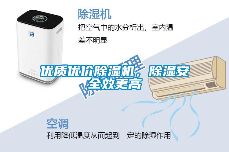 優質優價除濕機，除濕安全效更高