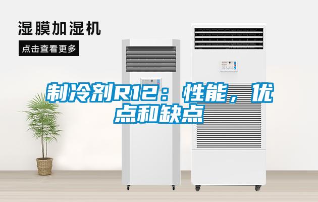 制冷劑R12：性能，優點和缺點