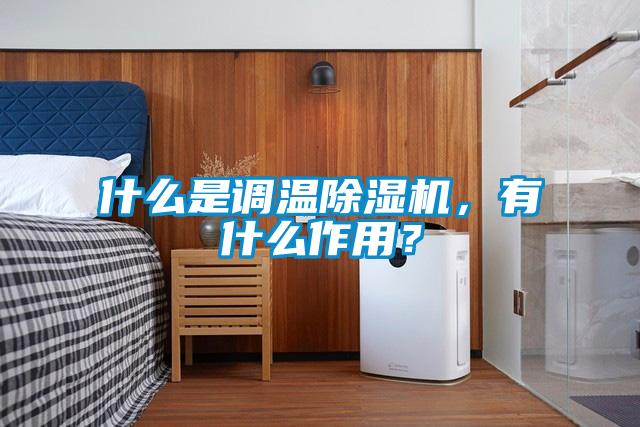 什么是調溫除濕機，有什么作用？