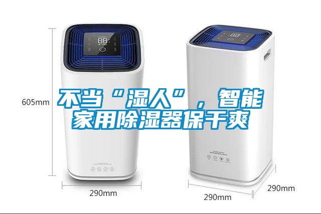 不當“濕人”，智能家用除濕器保干爽