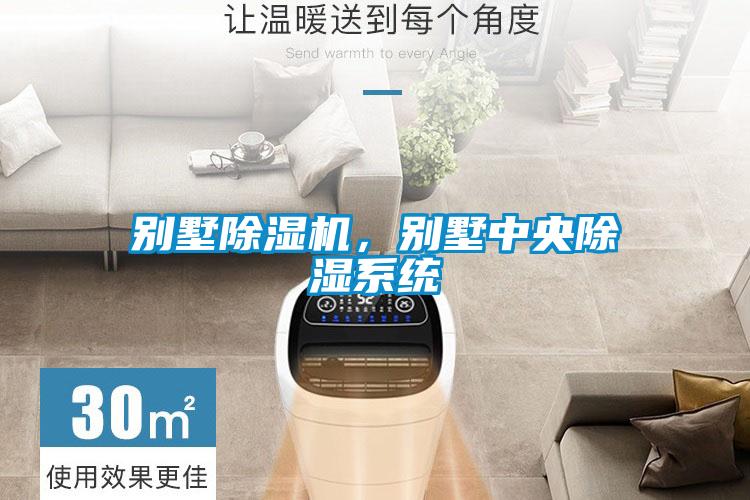 別墅除濕機，別墅中央除濕系統