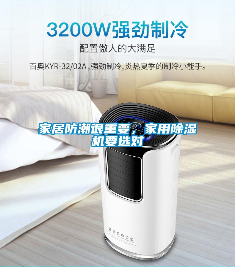 家居防潮很重要，家用除濕機要選對