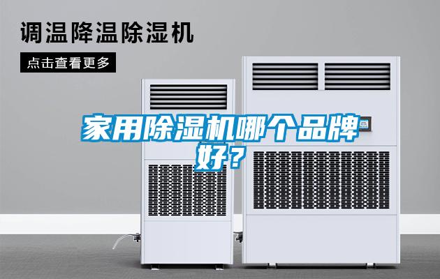 家用除濕機哪個品牌好？