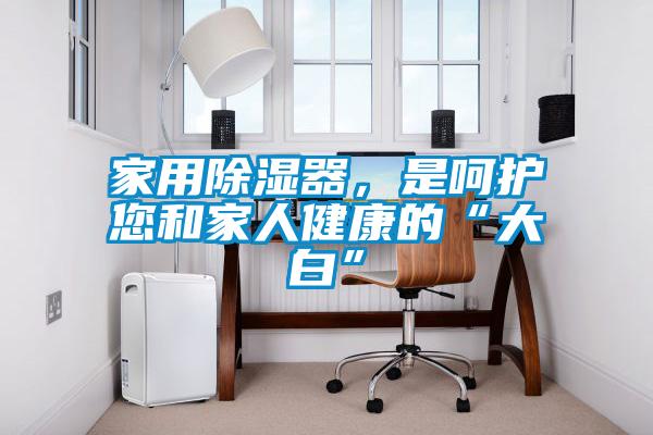 家用除濕器，是呵護您和家人健康的“大白”