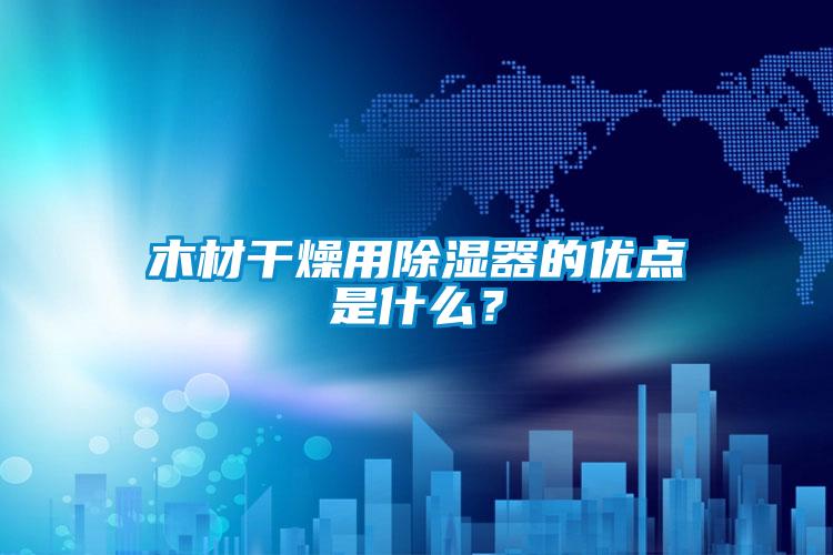 木材干燥用除濕器的優點是什么？