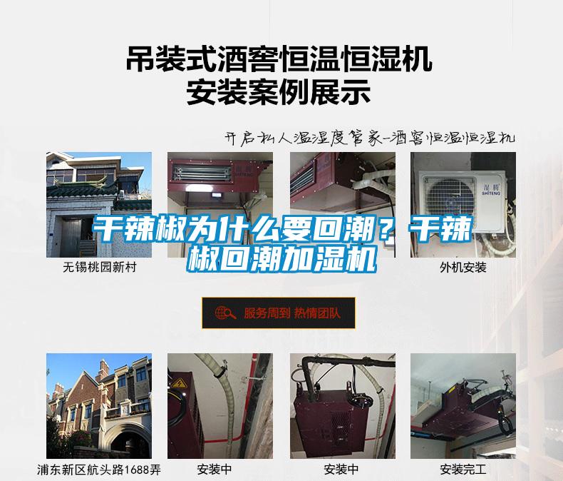 干辣椒為什么要回潮？干辣椒回潮加濕機