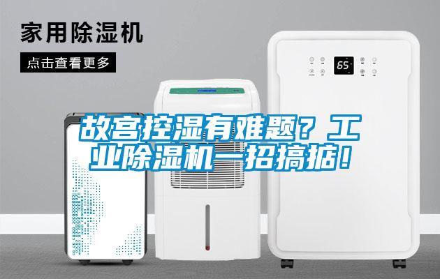 故宮控濕有難題？工業除濕機一招搞掂！