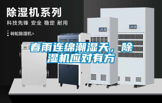 春雨連綿潮濕天，除濕機應對有方