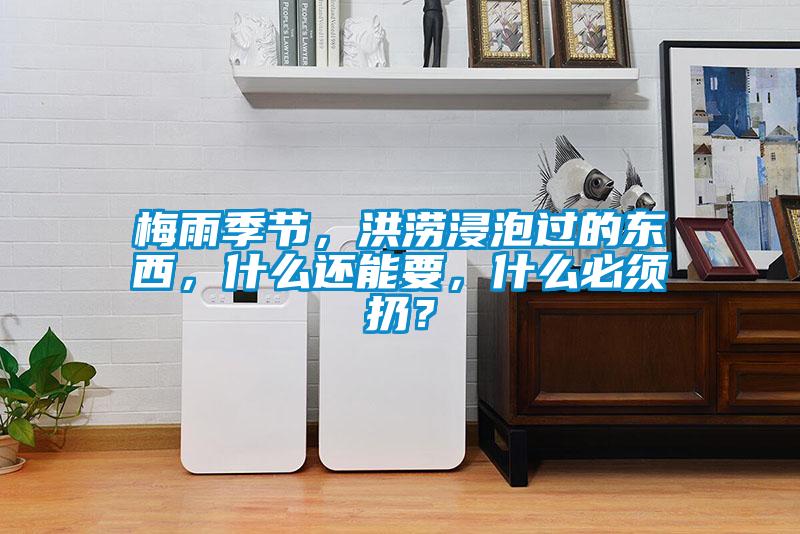 梅雨季節，洪澇浸泡過的東西，什么還能要，什么必須扔？