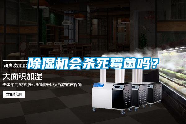 除濕機會殺死霉菌嗎？