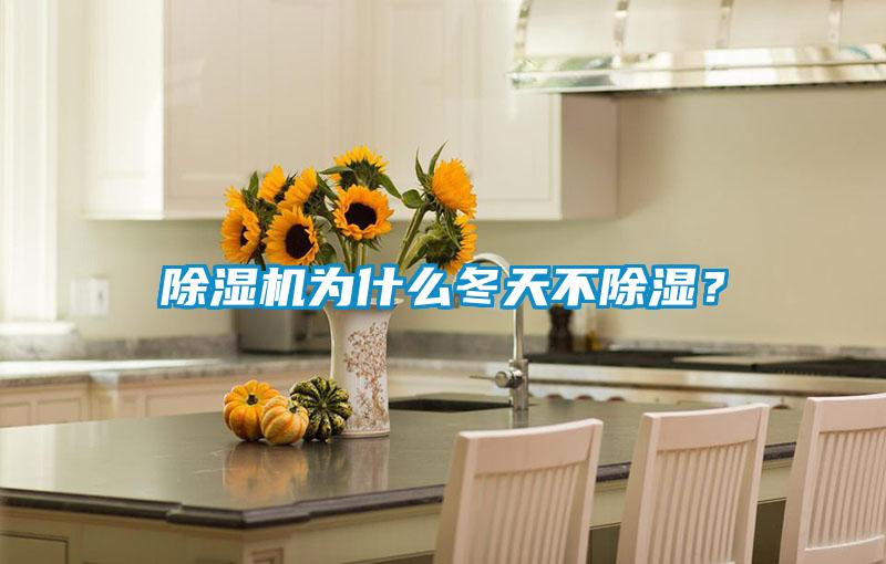 除濕機為什么冬天不除濕？