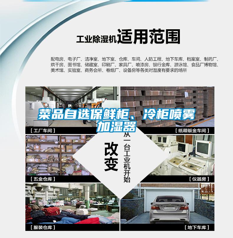 菜品自選保鮮柜、冷柜噴霧加濕器