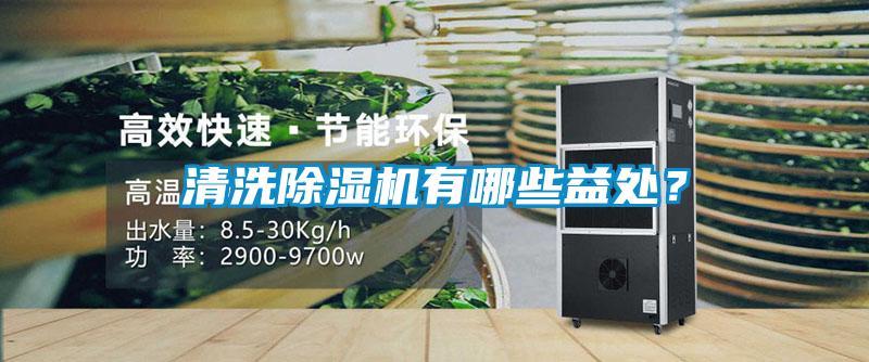 清洗除濕機有哪些益處？