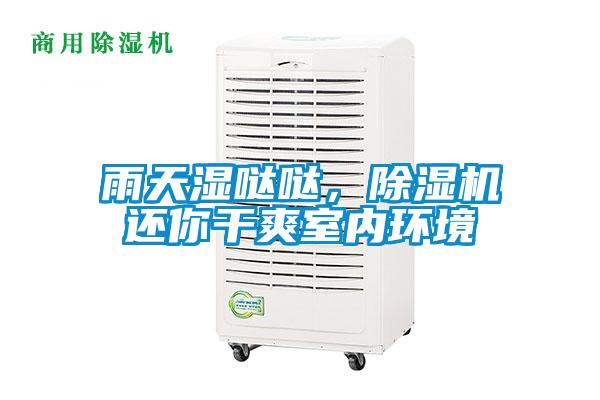 雨天濕噠噠，除濕機還你干爽室內環境