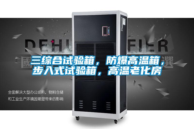 三綜合試驗箱，防爆高溫箱，步入式試驗箱，高溫老化房