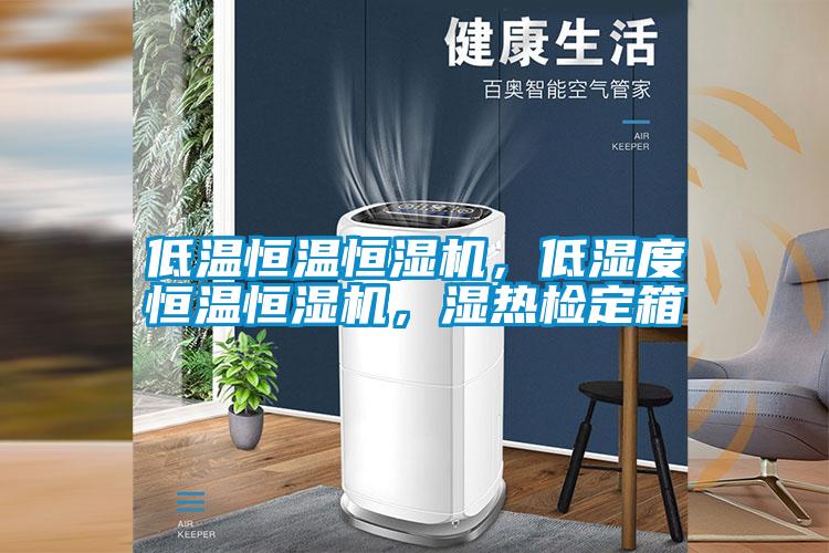 低溫恒溫恒濕機，低濕度恒溫恒濕機，濕熱檢定箱