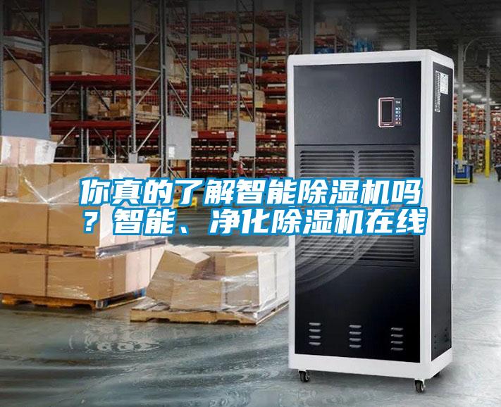 你真的了解智能除濕機嗎？智能、凈化除濕機在線