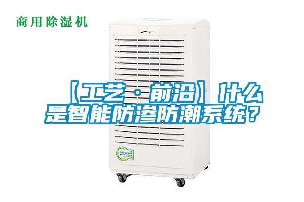 【工藝·前沿】什么是智能防滲防潮系統？