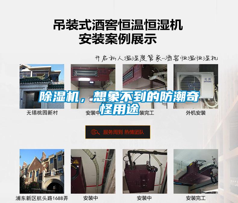 除濕機，想象不到的防潮奇怪用途