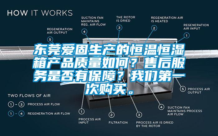東莞愛固生產的恒溫恒濕箱產品質量如何？售后服務是否有保障？我們第一次購買。