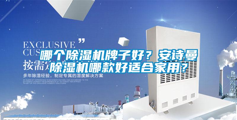 哪個除濕機牌子好？安詩曼除濕機哪款好適合家用？