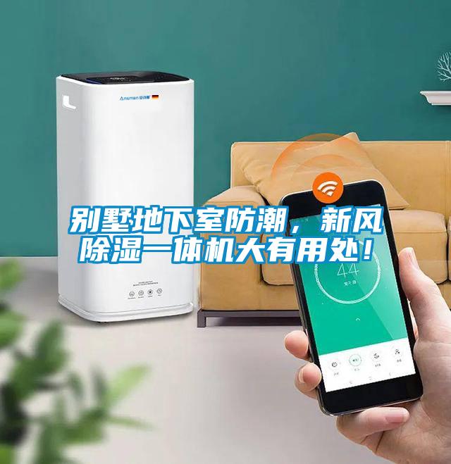 別墅地下室防潮，新風除濕一體機大有用處！