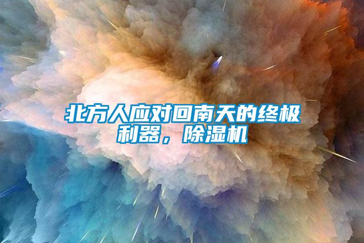 北方人應對回南天的終極利器，除濕機