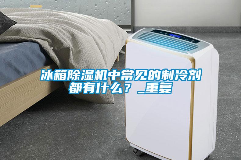 冰箱除濕機中常見的制冷劑都有什么？_重復