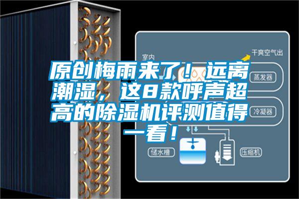 原創梅雨來了！遠離潮濕，這8款呼聲超高的除濕機評測值得一看！