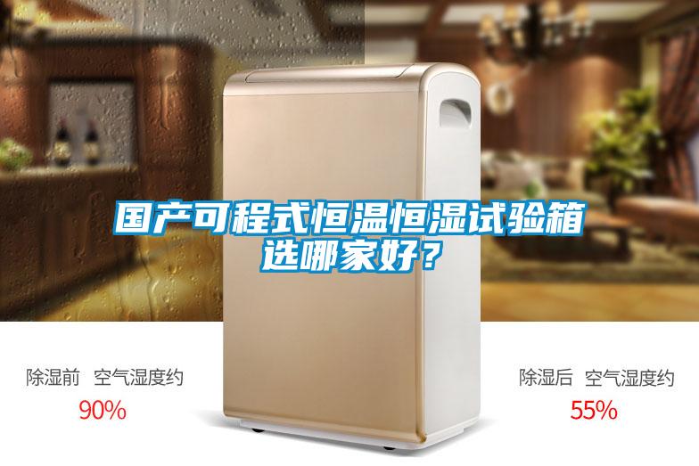 國產可程式恒溫恒濕試驗箱選哪家好？