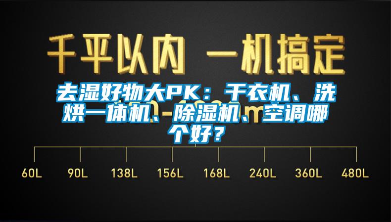 去濕好物大PK：干衣機、洗烘一體機、除濕機、空調哪個好？