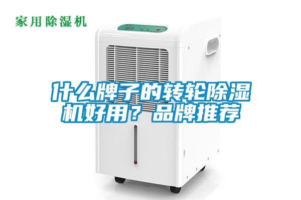 什么牌子的轉輪除濕機好用？品牌推薦