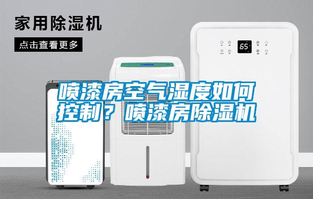 噴漆房空氣濕度如何控制？噴漆房除濕機