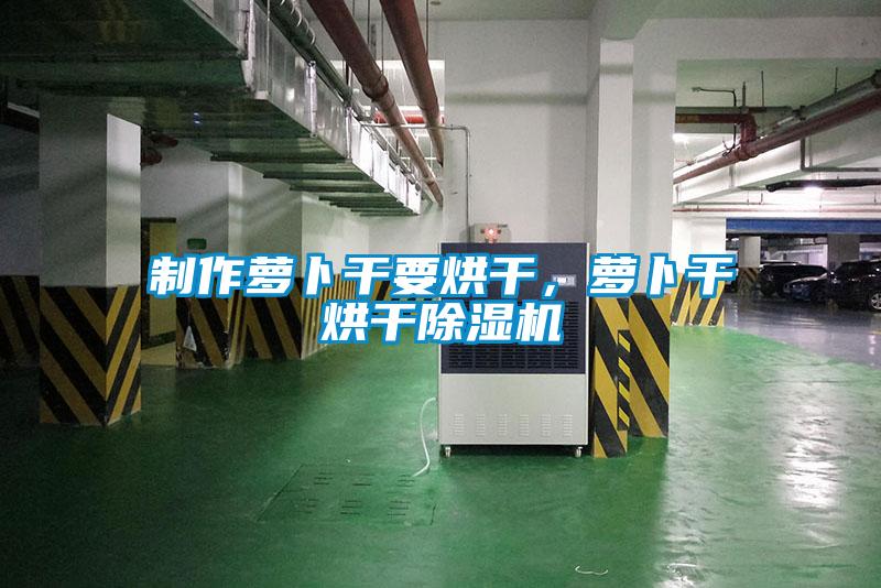 制作蘿卜干要烘干，蘿卜干烘干除濕機