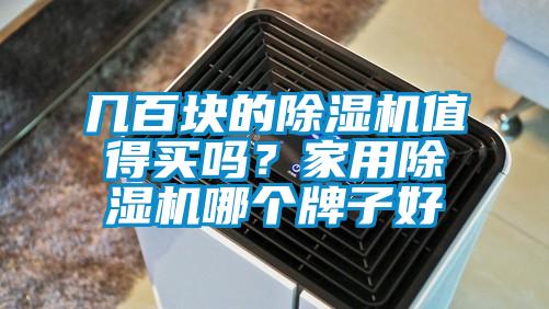 幾百塊的除濕機值得買嗎？家用除濕機哪個牌子好