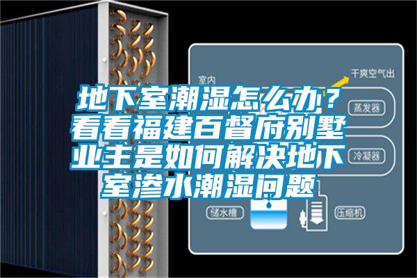 地下室潮濕怎么辦？看看福建百督府別墅業主是如何解決地下室滲水潮濕問題