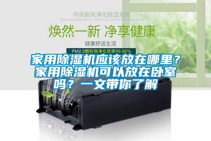 家用除濕機應該放在哪里？家用除濕機可以放在臥室嗎？一文帶你了解