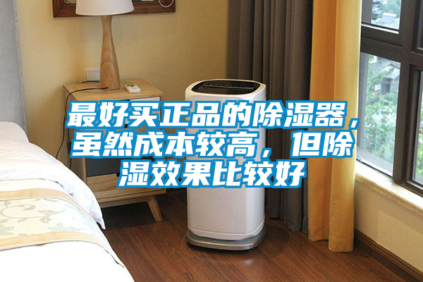 最好買正品的除濕器，雖然成本較高，但除濕效果比較好