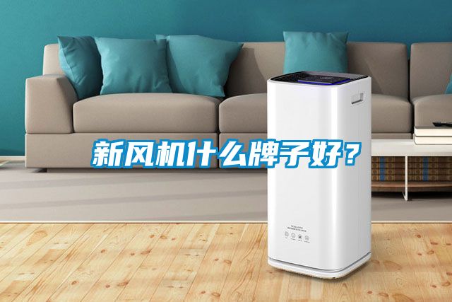 新風機什么牌子好？