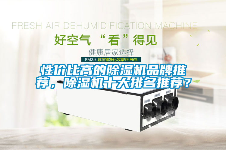 性價比高的除濕機品牌推薦，除濕機十大排名推薦？