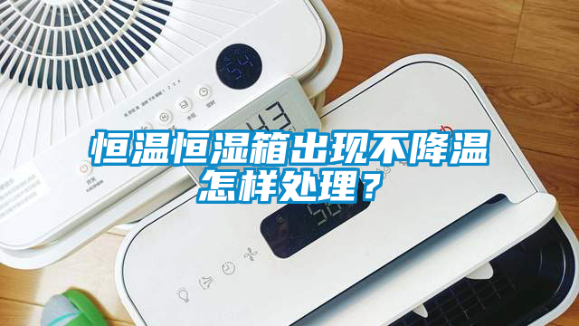 恒溫恒濕箱出現不降溫怎樣處理？