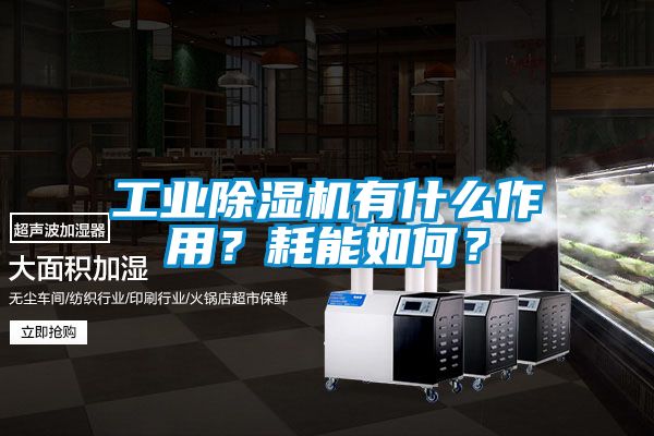 工業除濕機有什么作用？耗能如何？