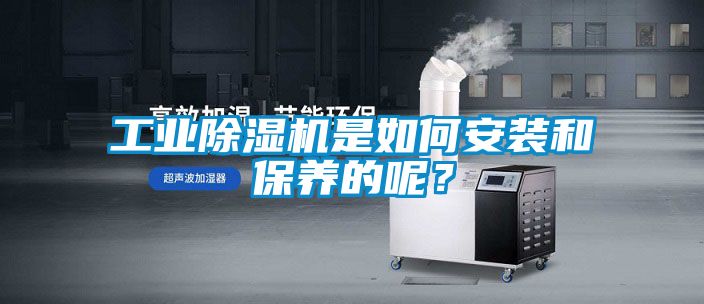 工業除濕機是如何安裝和保養的呢？