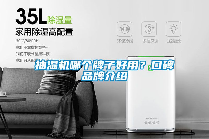 抽濕機哪個牌子好用？口碑品牌介紹