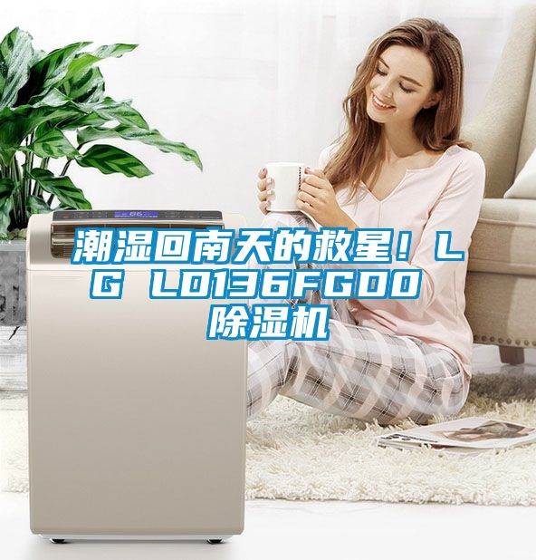 潮濕回南天的救星！LG LD136FGD0 除濕機
