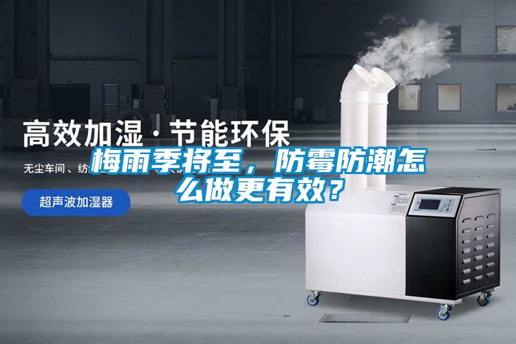 梅雨季將至，防霉防潮怎么做更有效？