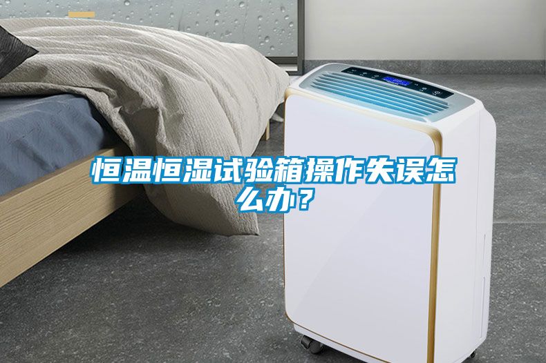 恒溫恒濕試驗箱操作失誤怎么辦？