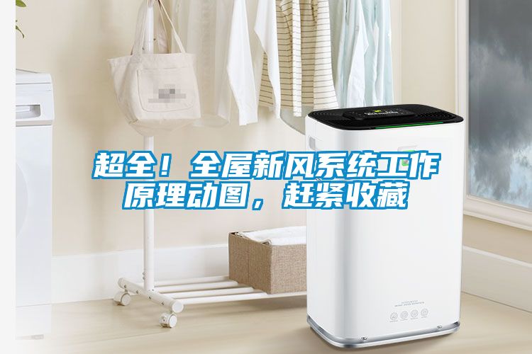 超全！全屋新風系統工作原理動圖，趕緊收藏